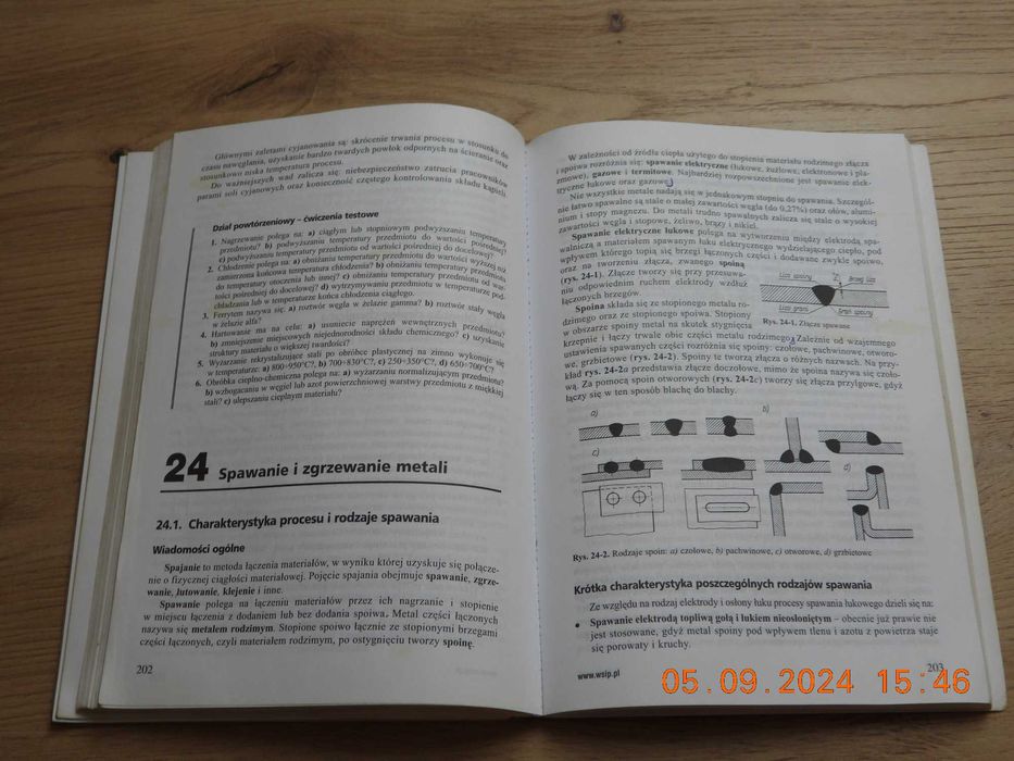 Technologia ogólna - podstawy technologii mechanicznych. Podręcznik