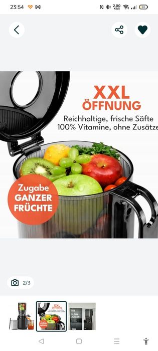 Sprzedam sokowirówka leben lang