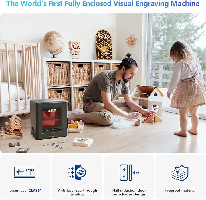 Grawerka laserowa, WAINLUX K8 10W