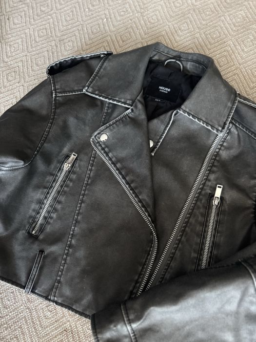 Шкіряна куртка HOUSE, розмір XS/S