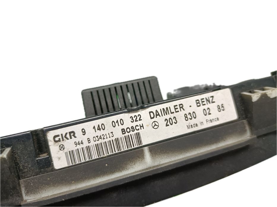 Comando chauffage / sofagem MERCEDES-BENZ Classe C Coupé (CL203)