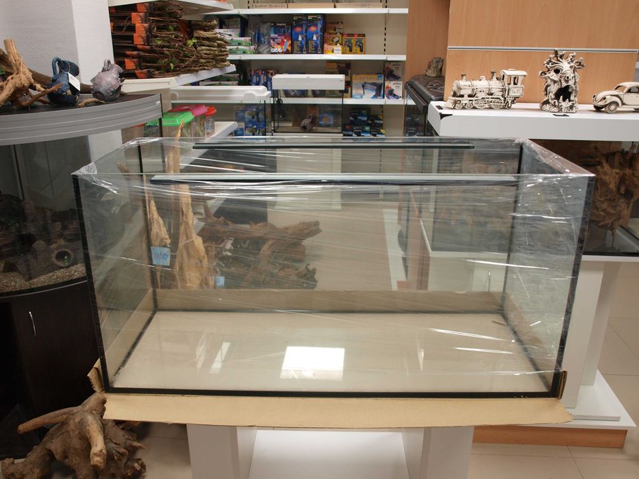 Akwarium proste 100x40x50 szkło 8mm/200l.