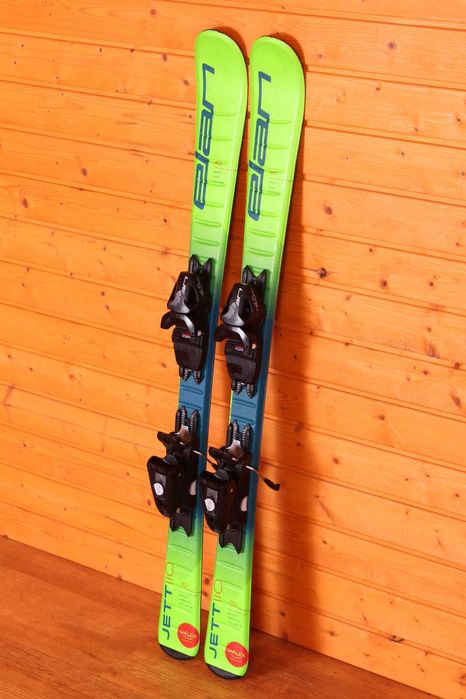 Narty dziecięce Elan Jett 110 cm + Elan 4.5, Rocker, U-Flex, Grip Walk !!!