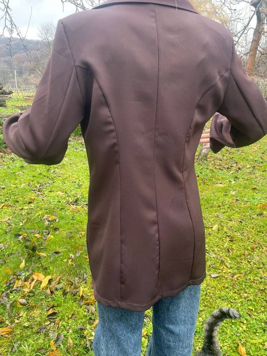 Піджак жіночий шоколадний