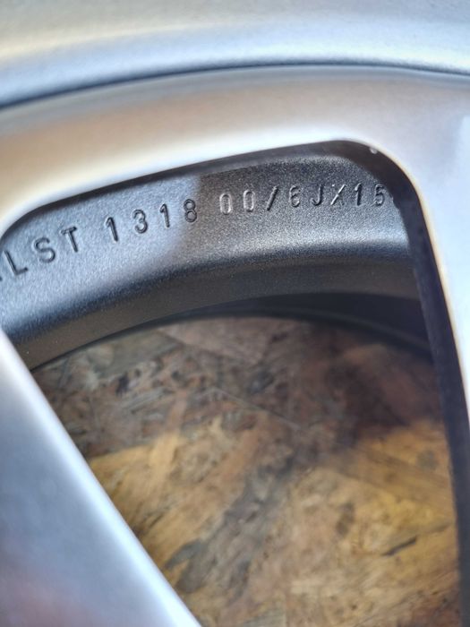FELGA HYBRYDOWA 4x100 R15" 6x15 ET40 RENAULT Clio Captur F498