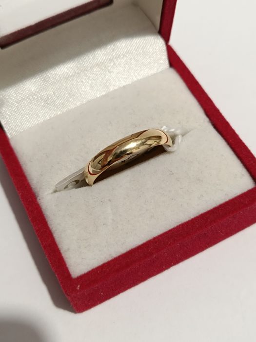 Złota obrączka rozmiar 22, złoto próby 585