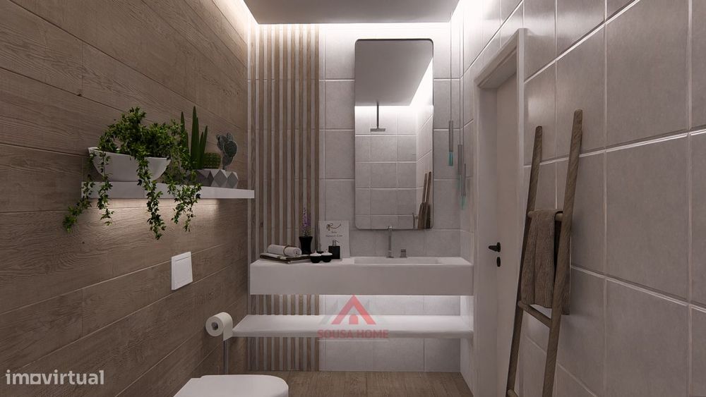 Apartamento T3 - Terraço c/ churrasqueira / Garagem