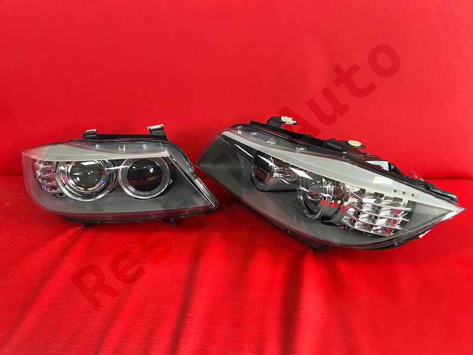 Фары bmw e90 e91 xenon ксенон бмв фара оптика рестал Фари фара