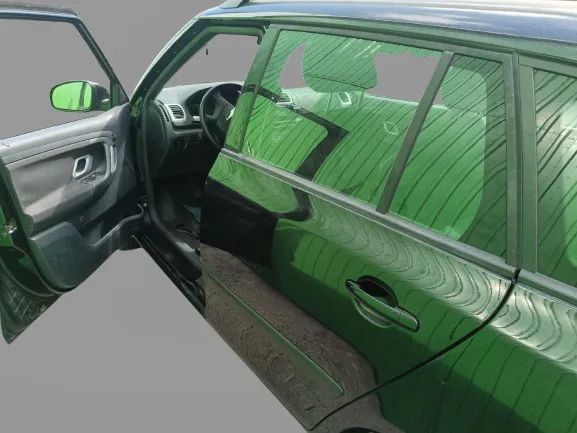 Porta trás esquerda SKODA Fabia II Break (545, 5J)