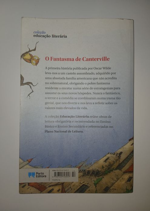 O Fantasma de Canterville- Oscar Wilde (Porto Editora)