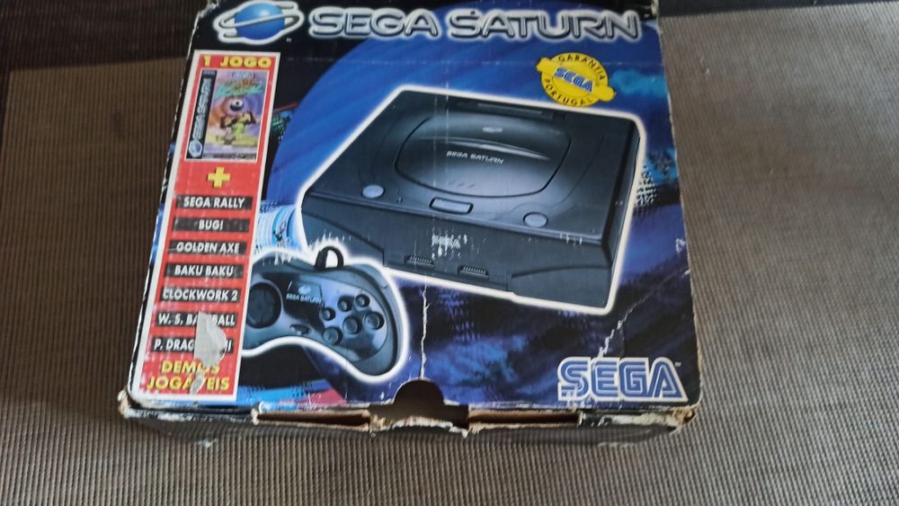Vendo sega saturno bom estado