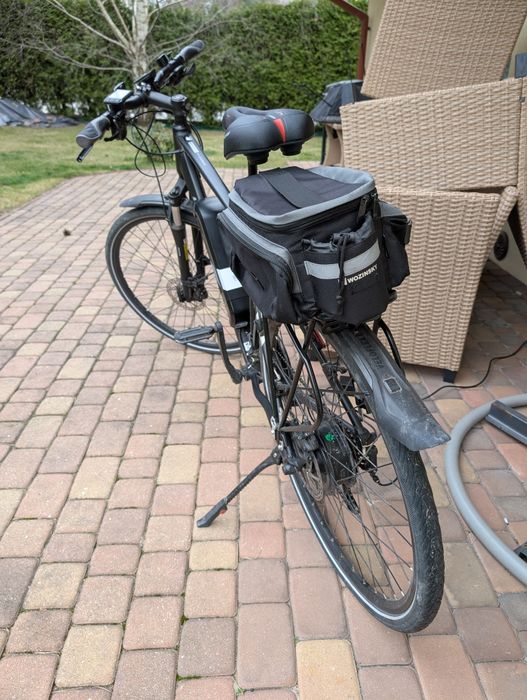 Rower elektryczny kross evado hybrid 1.0 roz. M (19) z osprzętem