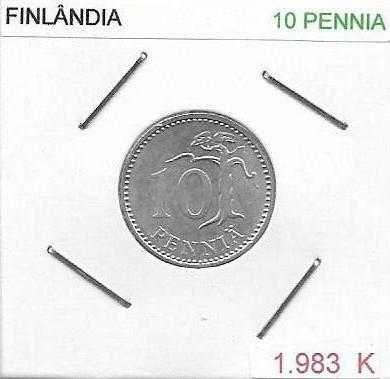 Finlândia - - - - - Moedas