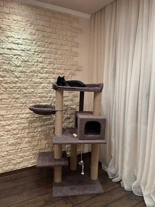 Домик когтеточка Игровой комплекс для кота дряпка