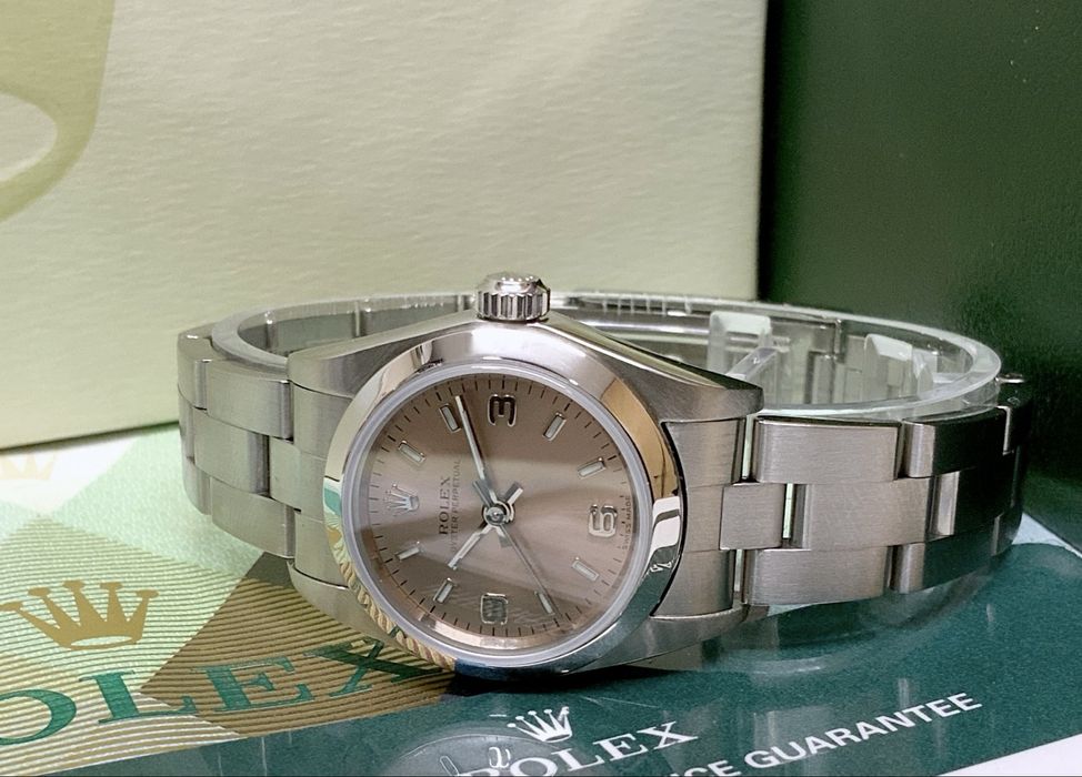 Rolex Datejust de 2004 mostrador pink