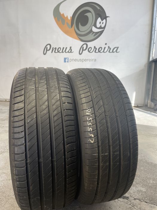Pneus 235-55r18 Michelin como novos