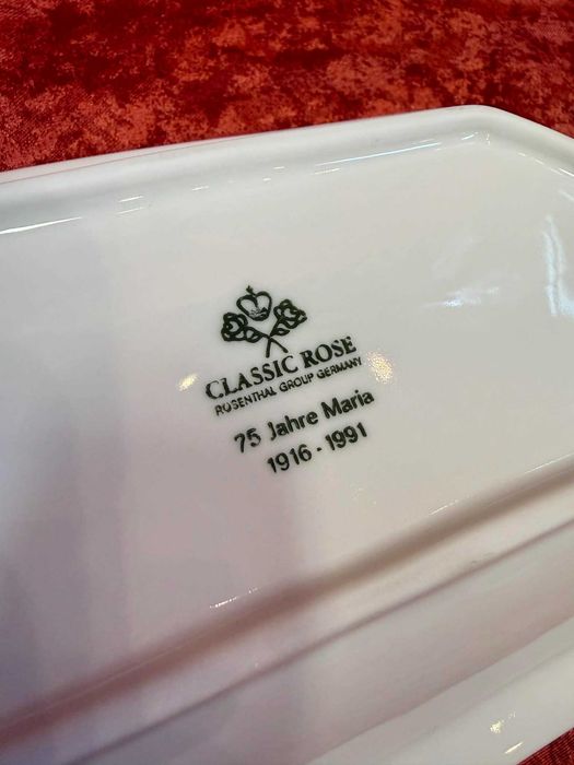 Polmisek Rosenthal Maria Biala 26 cm