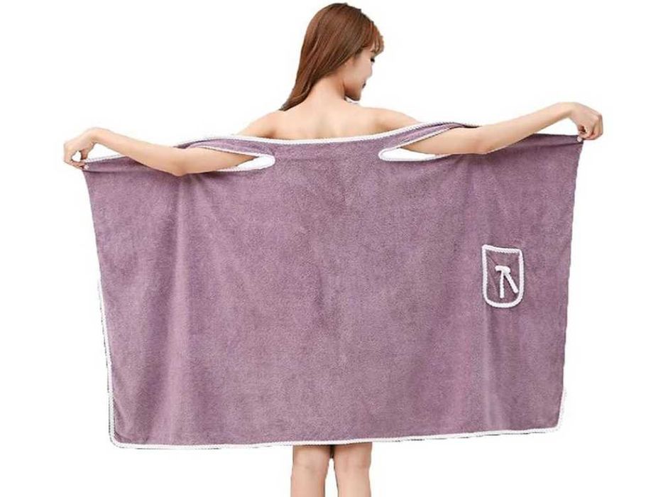 Ręcznik Szlafrok Kąpielowy Tunika na Basen Saunę Spa