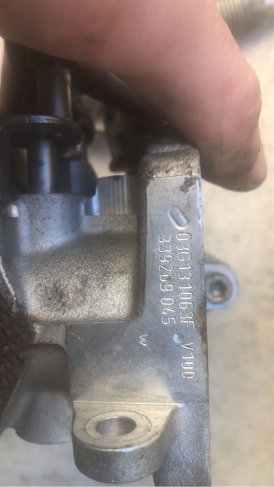 Turbo kkk(1749) pd100/ radiador de egr golf 5 2.0 tdi e tubo de egr