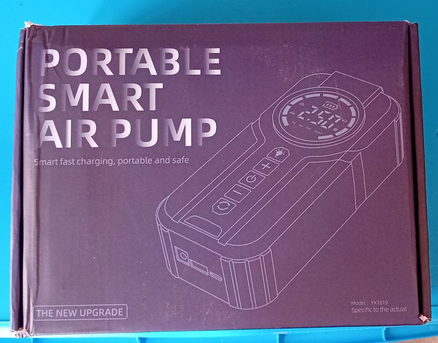 Compressor de Ar Portátil Digital de isqueiro 12v para Pneus