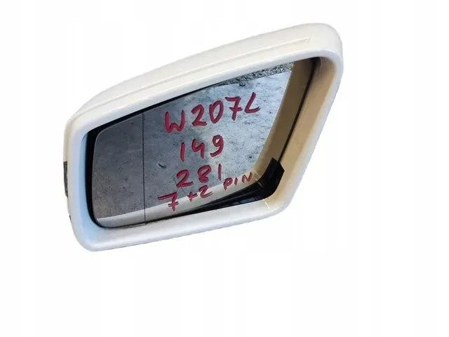 Mercedes E Klasa W207 Lift Cabrio Lusterko Lewe 7+2 PIN 149