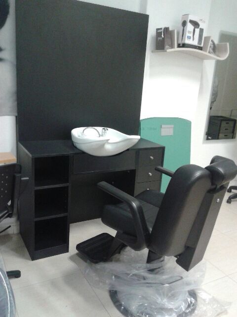 Bancada de Barbeiro com bacia lavagem - CAMPANHA de NATAL