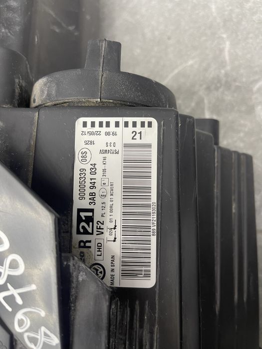 Lampa passat b7 R21 bixenon skrętny!