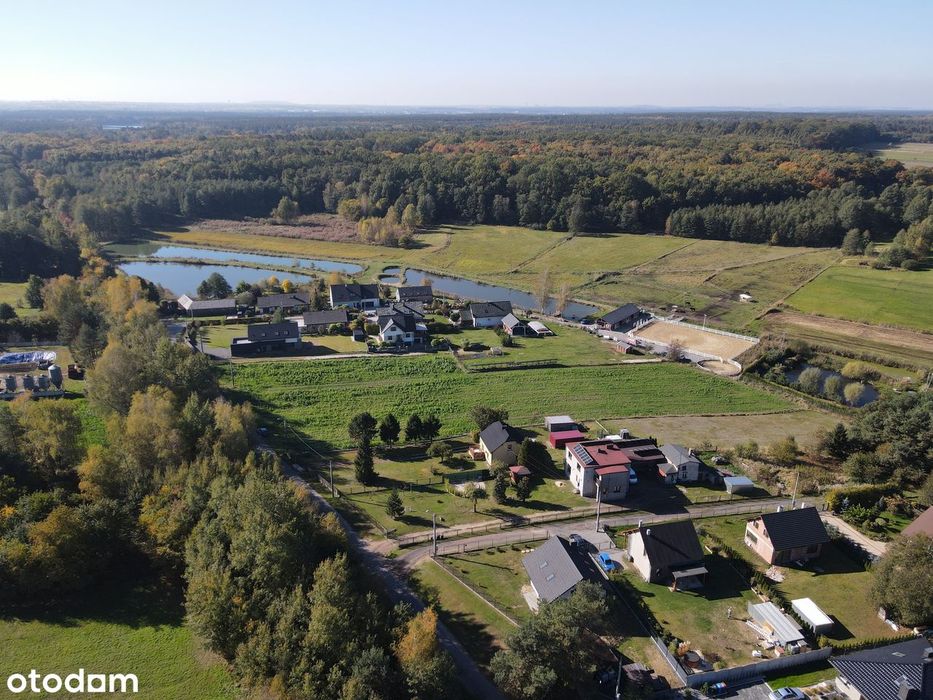 Działka budowlana 972 m² – Palowice, ul. Kolejowa - Widok 2