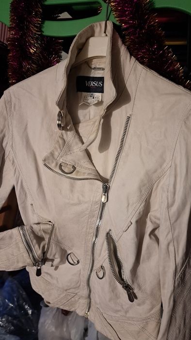 Шкіряна італійська куртка косуха