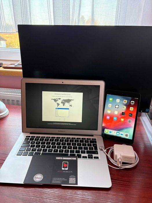 sprzedam MacBook Air 13, IPad mini 2 gratis