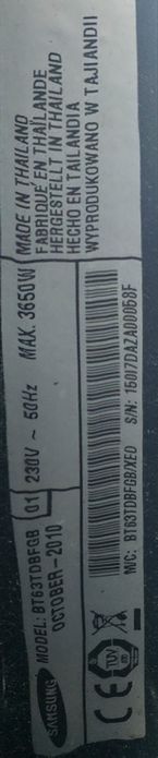 Piekarnik Samsung BT63TDBFGB do  zabudowy