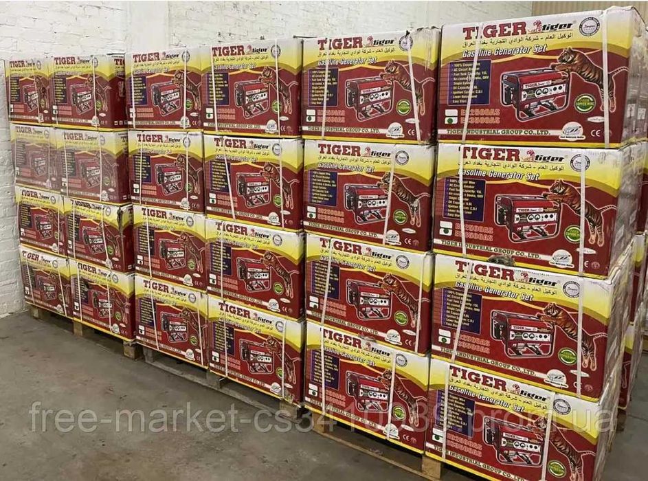 Бензиновий генератор Tiger EC 3500 AS 2.7 кВт