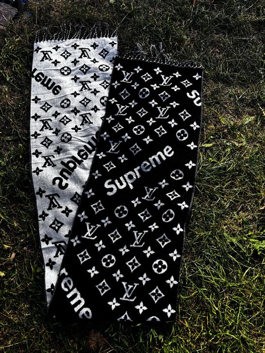 шарф Louis Vuitton x Supreme