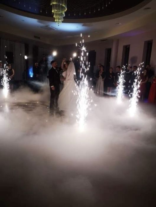 Wiatraki Iskier/ Fontanny Iskier/ Pirotechnika Wypożyczalnia Dekoracji