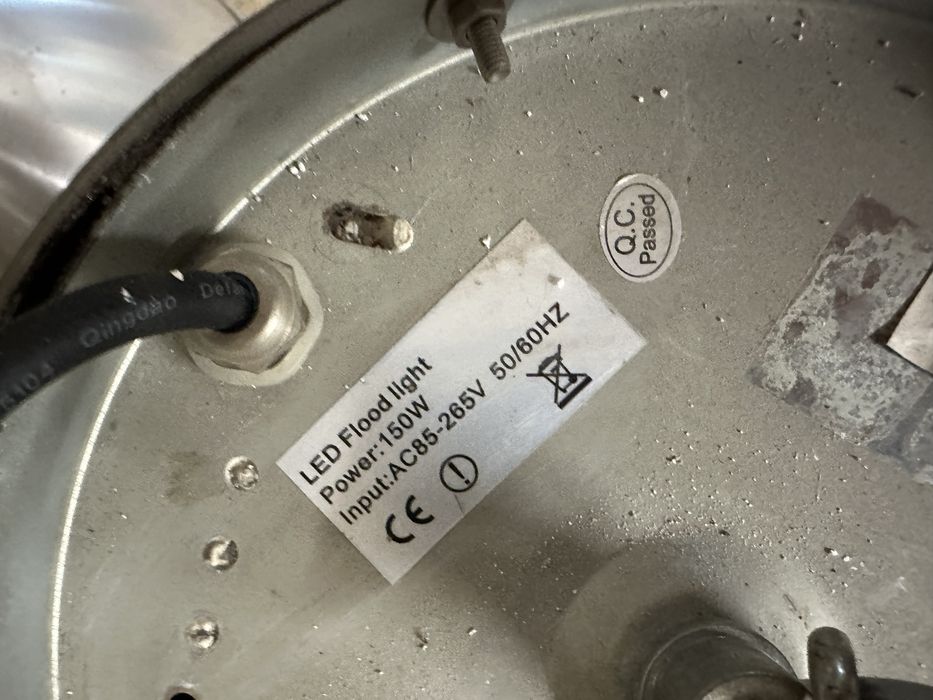 Led industrial de 150 watts