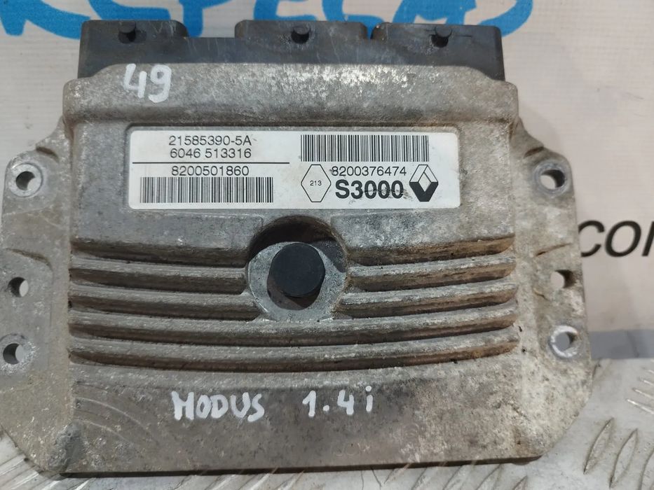 Centralina ECU motor Continental Renault Clio III 1.2