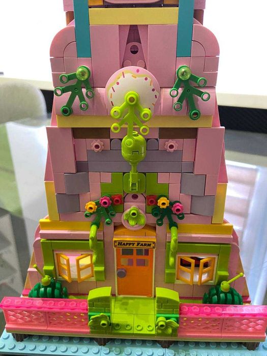 "Ручная работа" Детский домик из конструктора lego, Qman. v1