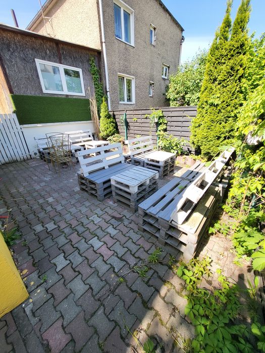Meble z palet ogródek/gastro