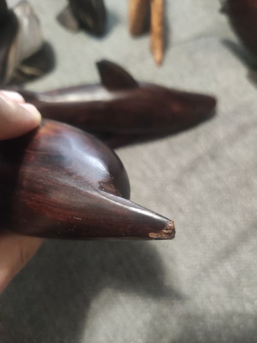 Figuras de madeiras antigas