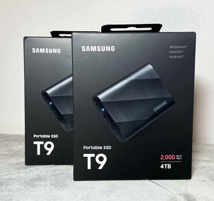 samsung t9 ssd - купити зовнішні накопичувачі пам'яті для ПК