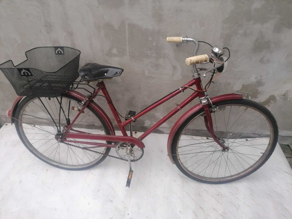 rower miejski damka PRL zabytek 1970r. koła 26 cali rama stalowa