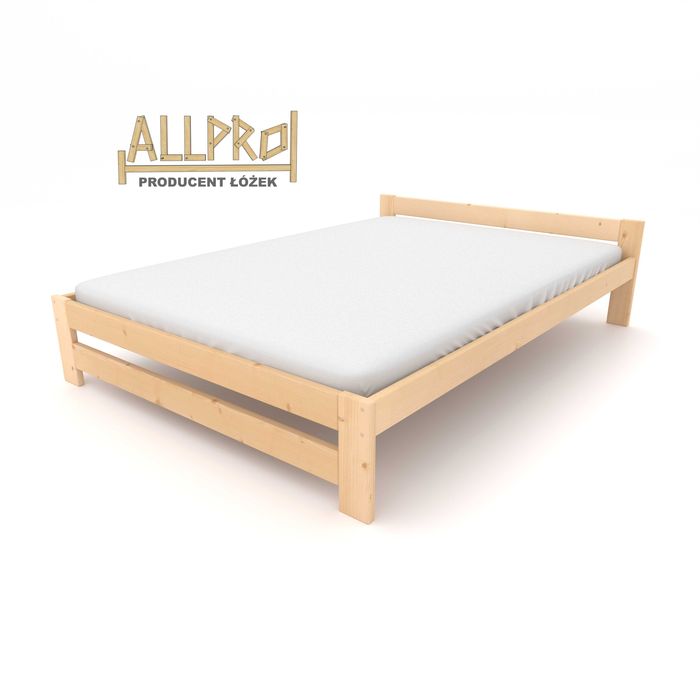 ŁÓŻKO DREWNIANE 120x200,140 160 180..+STELAŻ GRATIS Lite Drewno,hotelowe,Producent
