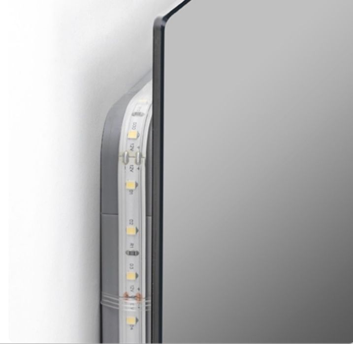 Espelho com luz led 70x80
