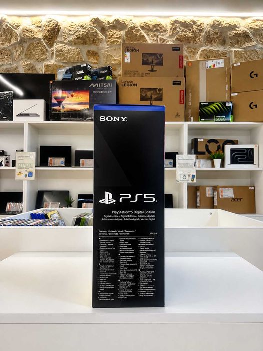 PlayStation 5 Digital Edition 825GB — Nova, Fatura + Garantia
