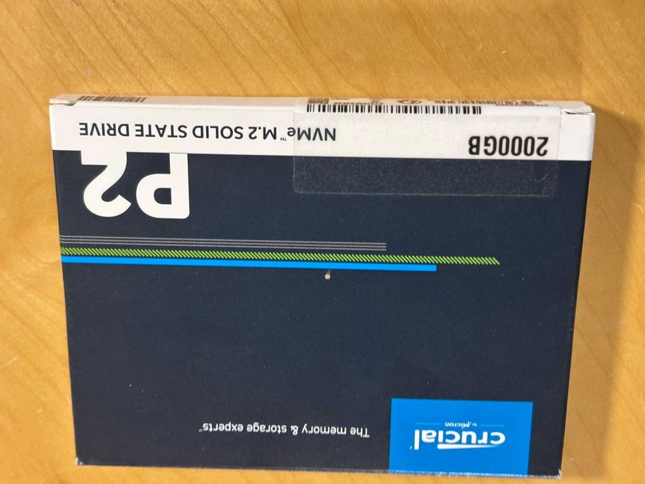 Crucial P2 2TB Testado 94%