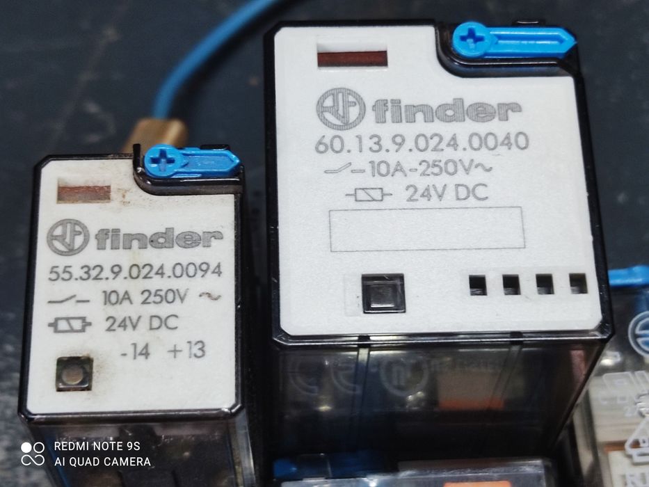 Przekaźniki Finder 24VDC 10A 55.32.9.024.0094 60.13.9.024.0040