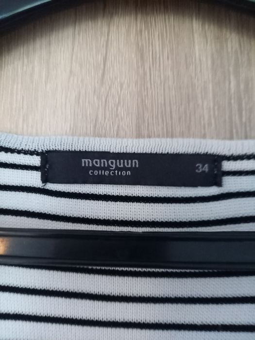 Biało - czarny żakiecik narzutka S