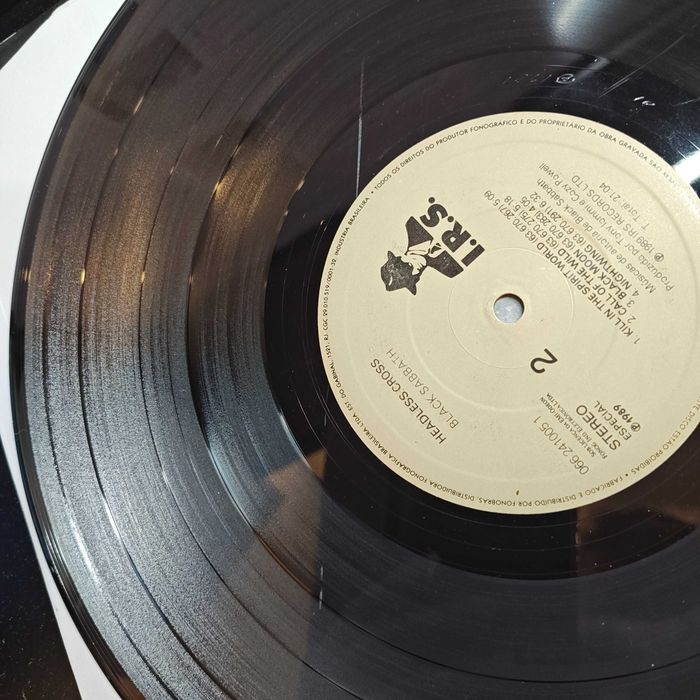 Black Sabbath – Headless Cross 1-st press Brazylia