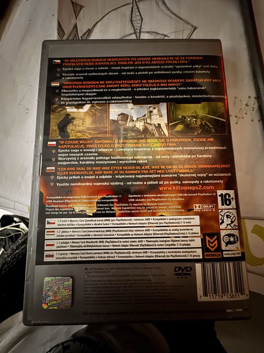 gra playstation ps2 killzone