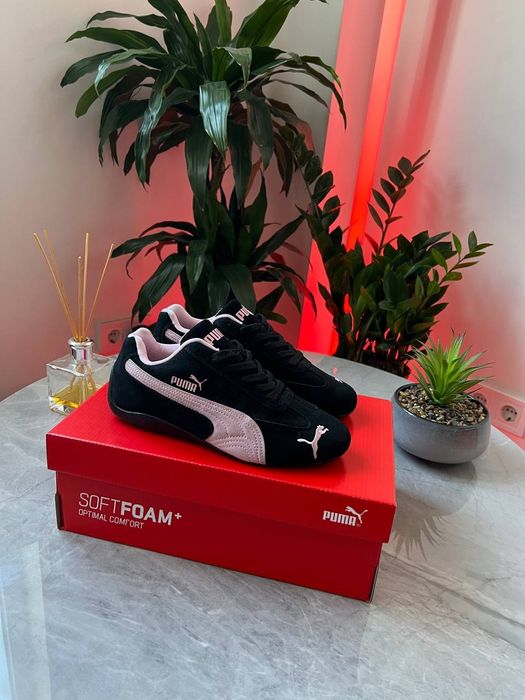 38- 24см! Puma Speedcat OG Black Mauve Mist , кросівки пума жіночі